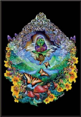 ''Musical FROG Non Flocked Black Light Poster - Mike Dubois - 24'''' X 36''''''